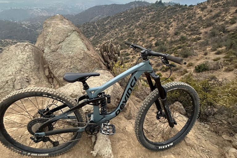 From Santiago: Full-Day High Altitude Andes Bike Adventure