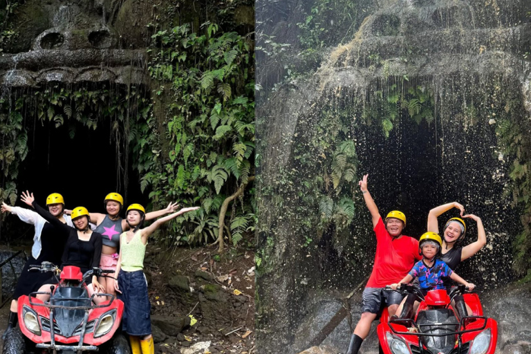 Bali: ATV Ride Adventure with track river bank, dense forest ATV Ride ( Tandem Ride ) without Transport