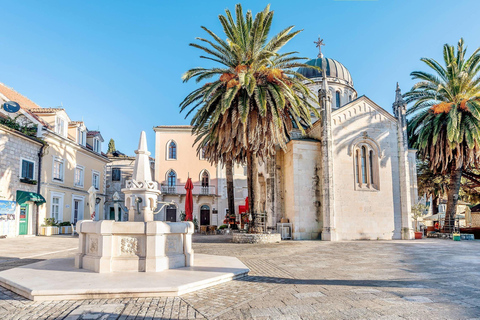 Baie de Boka : Kotor, grotte, Herceg Novi, et visite de la Dame des Rochers