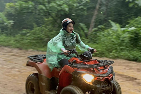 Phuket : Excursion en quad avec visite d&#039;une plage secrète