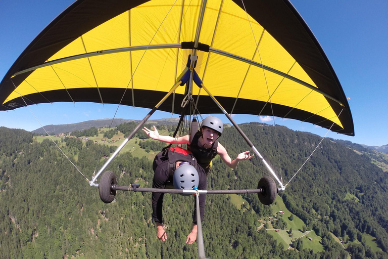 Interlaken: Tandem Hang Gliding Flight over Alps & Lakes
