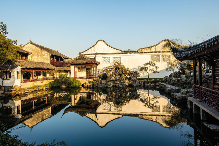 From Shanghai: Luzhi Ancient Town & Suzhou Night Tour