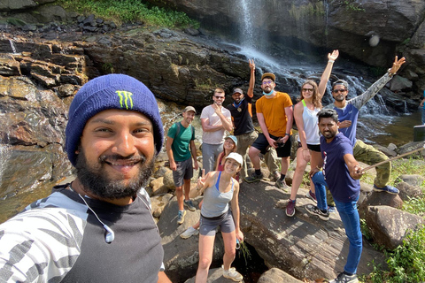 From Kandy: Knuckles Forest Range Wildlife & Waterfall Trek Overnight tour with Tented Accommodation