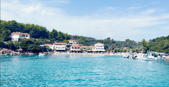 Skiathos : croisière d'une journée le long des côtes de l'île