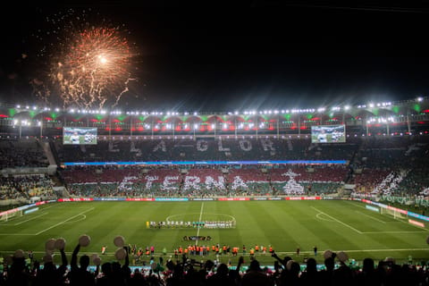 Fluminense vs Palmeiras Maracanã CONMEBOL Club Ticket