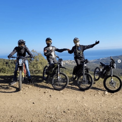 Visit Puget sur Argens SUR-RON Electric Motorcycle Ride in Callas, Provence