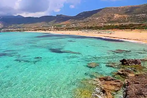 Creta:Escursione privata di un giorno all'isola di Elafonissi e a Falasarna Bch