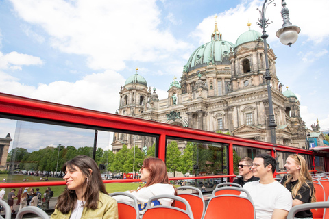 Berlin: Sightseeing Hop-On Hop-Off Bus Ticket Berlin Hop-on Hop-off bus Tour A+ B 24 hours
