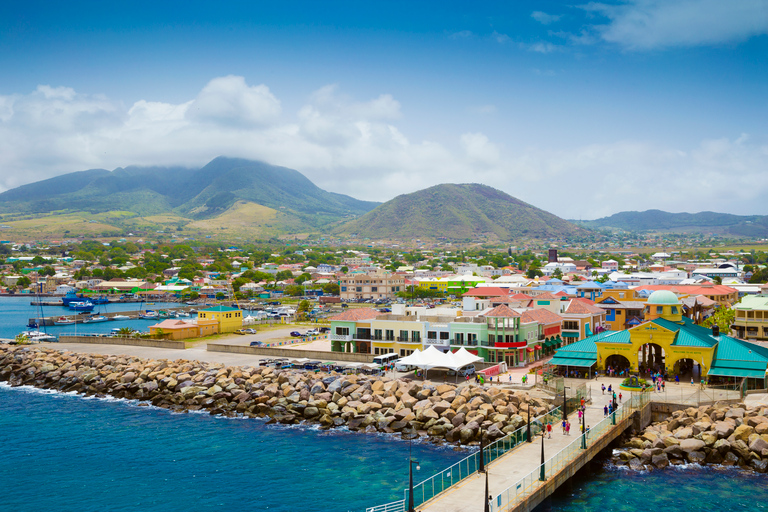 St Kitts: vulkaanwandeling en sightseeing-excursie