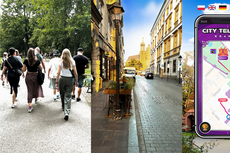 克拉科夫：互动城市导览游戏城市观光：老城区 + 瓦维尔 + 卡齐米日