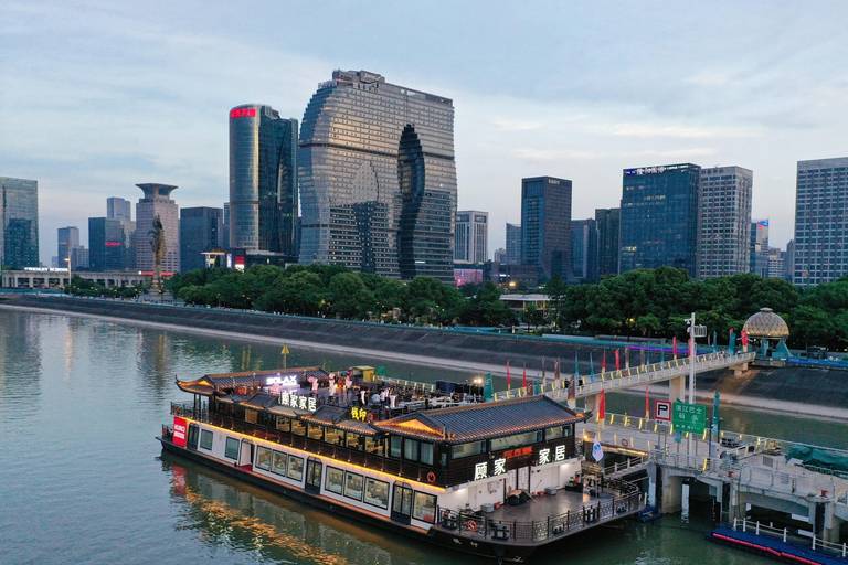 Qiantang River Night Cruise First Deck: Hall Seating