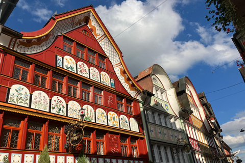 Train to Abbey Library & Appenzell: Culture, Cheese & Views Including all Tickets