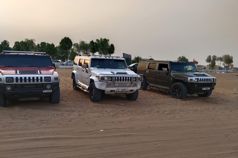 Dubai: Private Evening Hummer Desert Safari Tour Dubai: Evening Hummer Desert Safari Tour with Optional Atv.