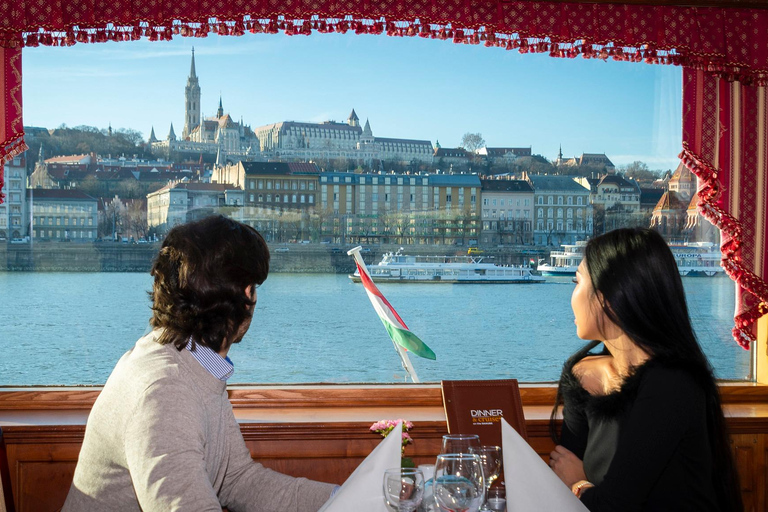Budapest: Danube Cruise with Audioguide & Panorama Terrace Cruise with Welcome Drink