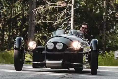 Verbier: Driving Experience in the Alps with Morgan Super 3