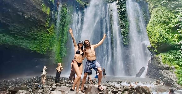 Lombok: Waterfalls, Culture & Local Life Guided Day Trip