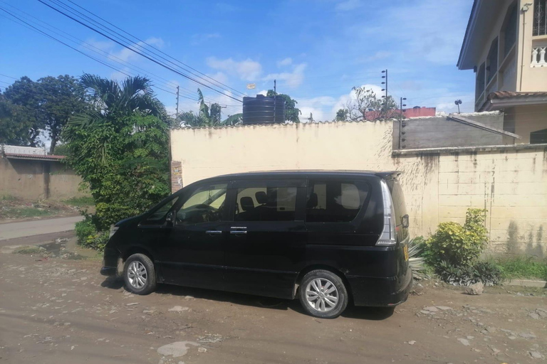 From Mombasa Airport: Diani transfer in a minivan (5 pax)