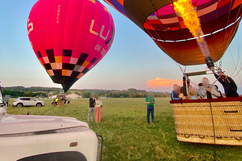 VUELO EN GLOBO - PAYS DE COCAGNE