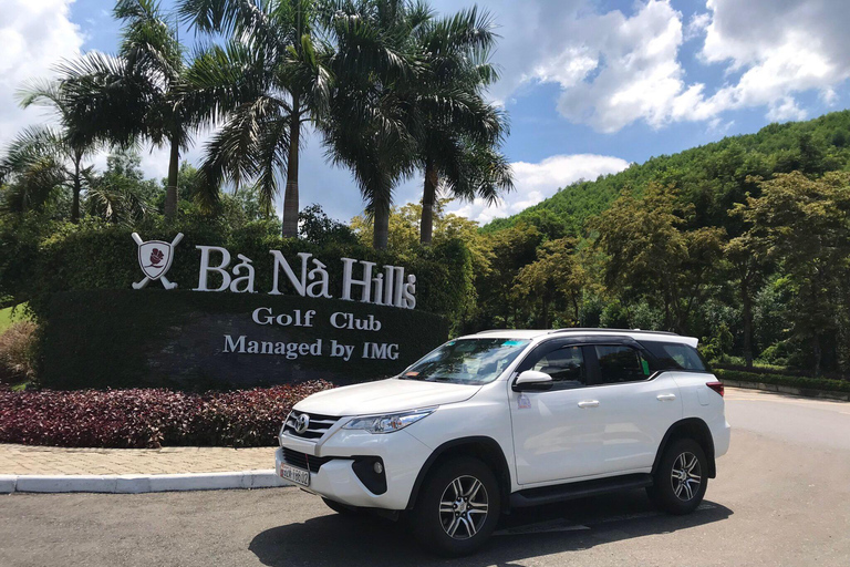 Desde Hue: Traslado privado a Hoi An con el Puente de Oro