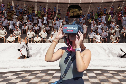 Malaga: Alcazaba, Picasso e molto altro. 5 esperienze VR a piedi!Tour a Malaga: viaggio nel tempo con la realtà virtuale