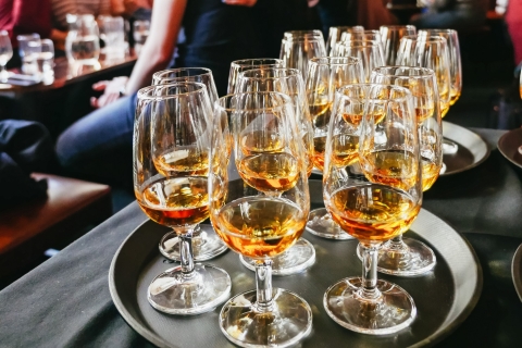 Edinburgh: geschiedenis van whisky met proeverij en verhaalTour met proeverij