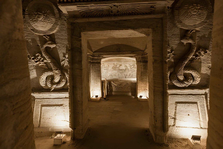 From Cairo: Alexandria Catacombs, Library & Qaitbay Citadel Private Tour