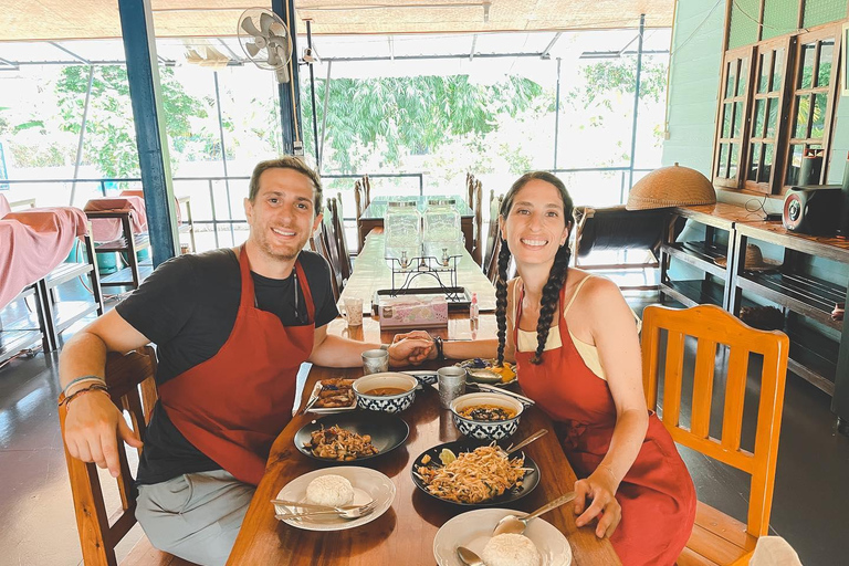 Expérience de cuisine thaïlandaise biologique à Chiang Mai