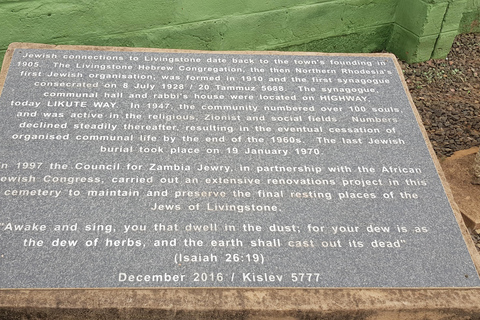 Livingstone: Passeio pela cidade com visita ao museu e ao mercadoLivingstone: passeio pela cidade com visita ao museu e ao mercado
