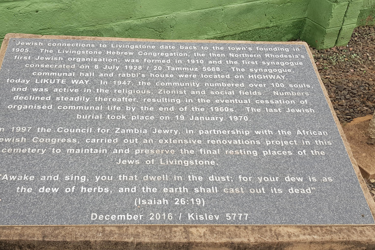 Livingstone: Passeio pela cidade com visita ao museu e ao mercadoLivingstone: passeio pela cidade com visita ao museu e ao mercado