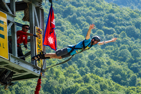 From Pokhara: The Cliff Kushma Bungee Jumping From Pokhara: Kushma Bungee Jumping Without Transportation
