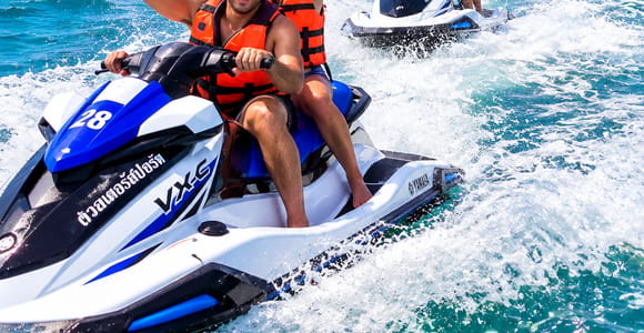 Koh Samui: Koh Phangan Jet Ski Tour with Hotel Transfer