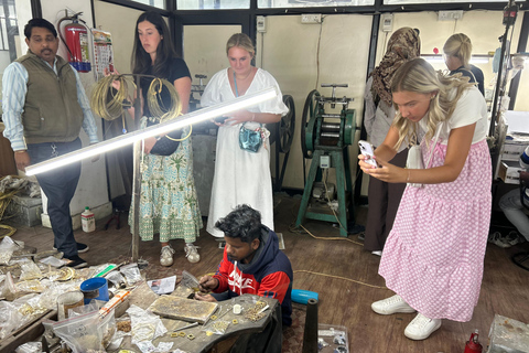 Jaipur: Private Shopping Tour With Block Printing factory