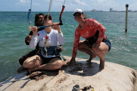 Cancun: Aula de Kite Surf