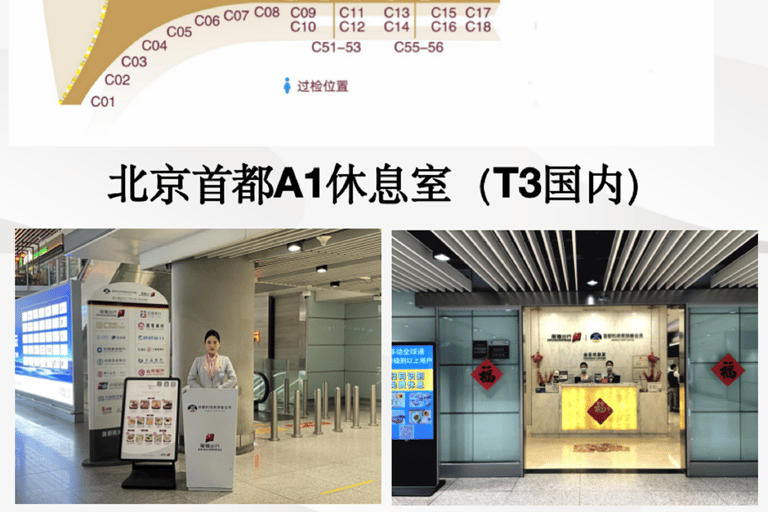 Beijing: Daxing International Airport CHUM Lounge Access Main Terminal Domestic Departure: CHUM VIP Lounge