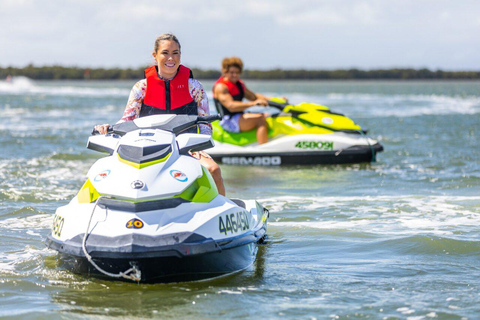 Brisbane City: Jet Ski Safari Tour to Moreton Bay One or Two People on a Jetski