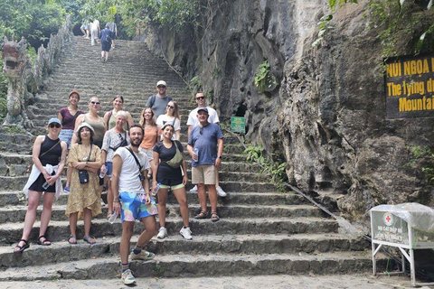 Depuis Hanoi : Ninh Binh - Trang An - Grottes de Mua - Déjeuner et busAu départ de Hanoi : Découvrez la beauté de Ninh Binh - Excursion d&#039;une journée