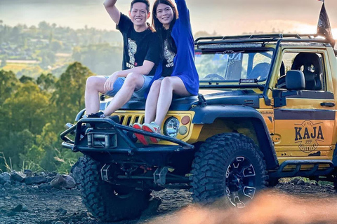 Ubud: Mount Batur Sunrise Tour – Jeep or Trekking Option Ticket Natural Hot Spring (Meeting point) + Without Hotel Tf