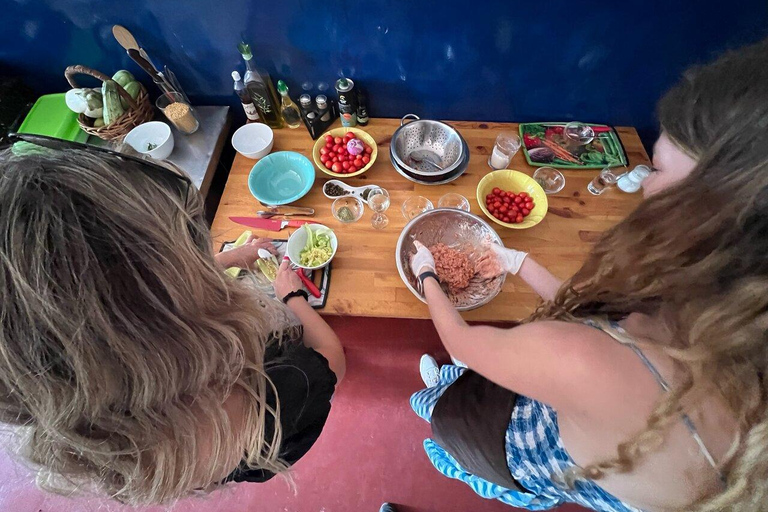 Santorini Family Farm Food & Wine Tour with Cooking Class Cooking lesson Only