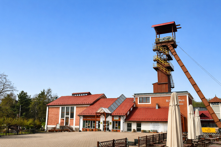 Krakow: Bochnia Salt Mine Tour, Underground Cruise & Pickup German tour from meeting point