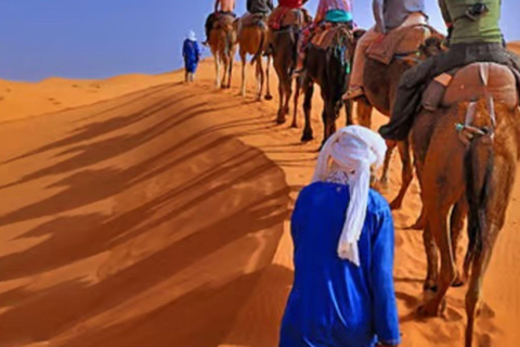 Fes to Marrakech: 4-Day Sahara Desert Tour & Camel Trek Private Sahara: 4-Day Luxury Tour & Guided 4x4 Adventure