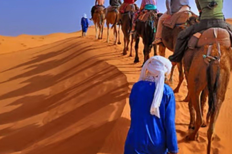Fes to Marrakech: 4-Day Sahara Desert Tour & Camel Trek Private Sahara: 4-Day Luxury Tour & Guided 4x4 Adventure