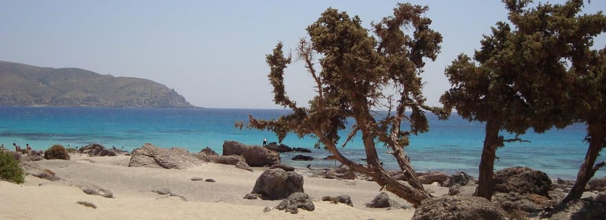 Crète : excursion en bateau à Elafonissi, Kedrodasos et Loutro
