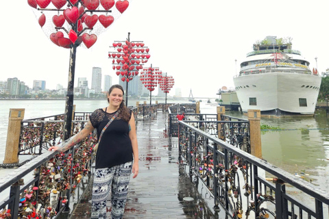 Da Nang Marmorberg, Dragon Bridge, strand Motorcykeltur