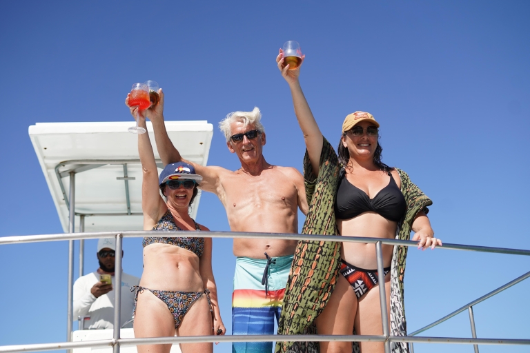 Punta Cana: Party Boat with Snorkeling at a Natural Pool