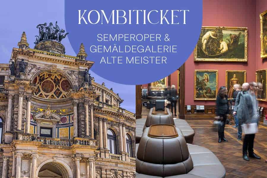 Dresden: Semperoper und Gemäldegalerie Alte Meister. Foto: GetYourGuide