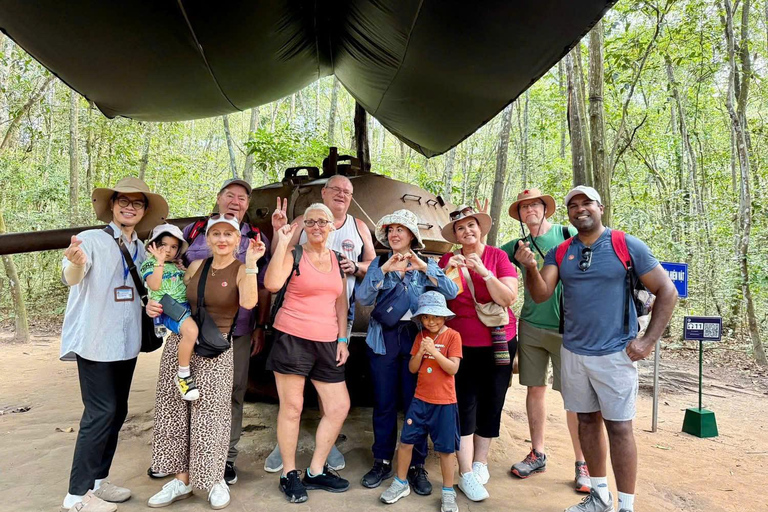 HCMC: Cu Chi Ben Duoc - Less Crowded & Real Gun Shooting Group Tour: Ben Duoc Tunnels & Shooting Range