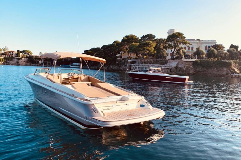 French Riviera Boat Tour on a Luxury Day Cruiser French Riviera Private Boat Tour on a Luxury Day Cruiser