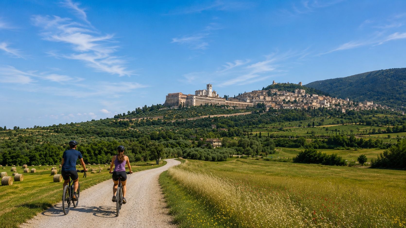 Perugia: E-MTB-Abenteuer auf umbrischen Wegen und in Assisi UNESCO