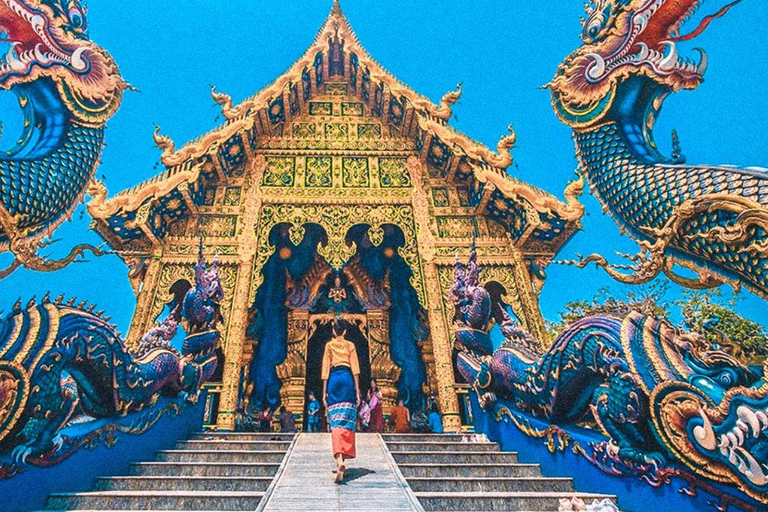 Chiang Mai: excursão ao Templo Branco, Templo Azul e Casa NegraChiang Mai: Passeio pelo Templo Branco, Templo Azul e Casa Negra