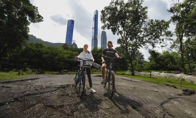 New York: noleggio biciclette a Central Park